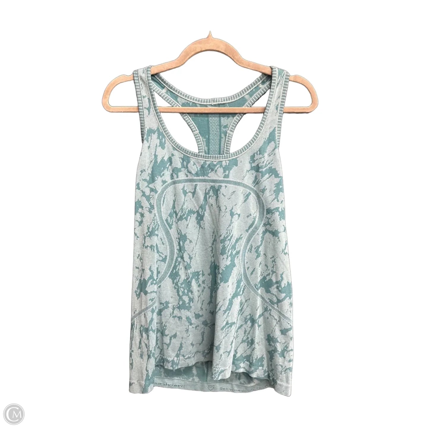 Athletic Tank Top By Lululemon In Green, Size: L