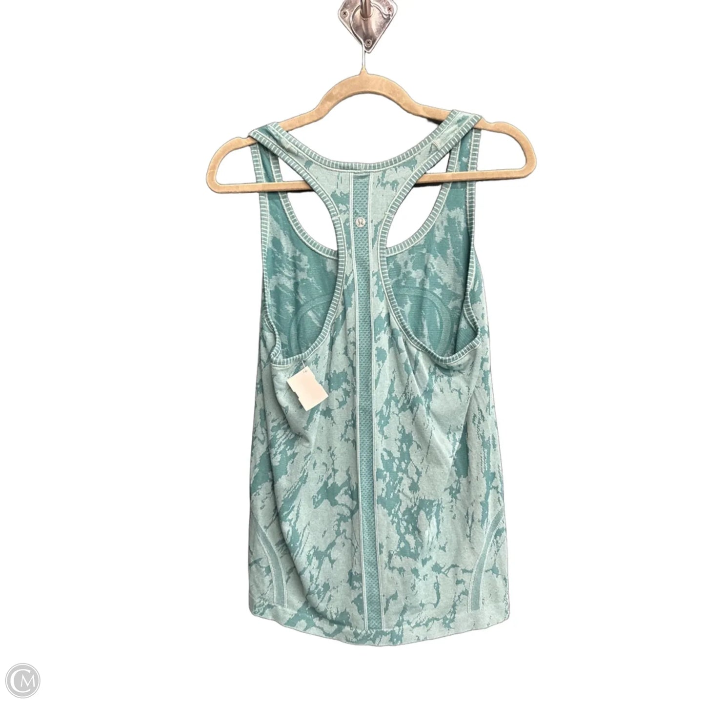 Athletic Tank Top By Lululemon In Green, Size: L