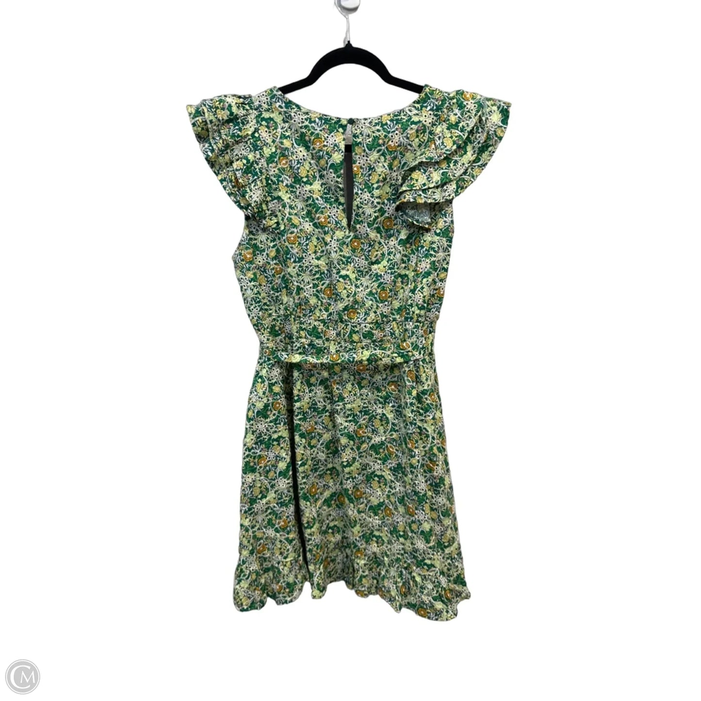 Dress Casual Short By Sugar Lips In Floral Print, Size: L