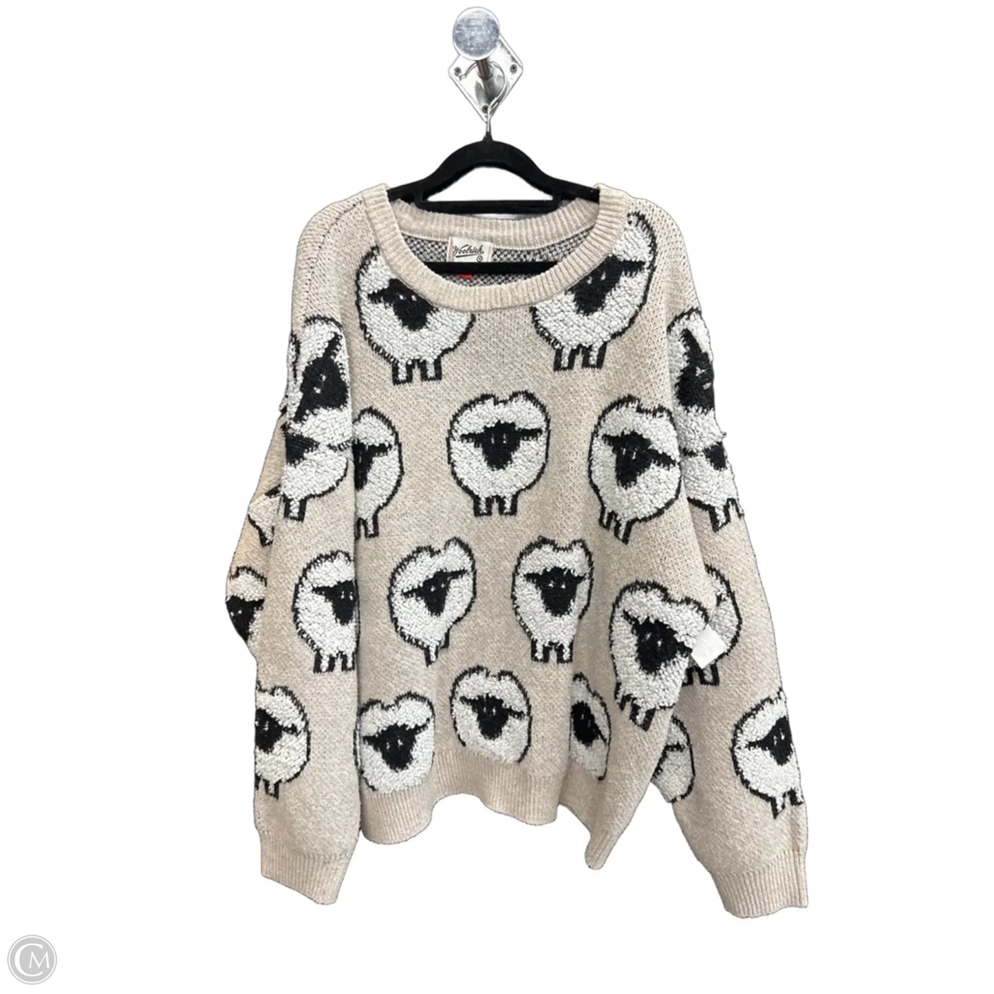 Sweater By Woolrich In Animal Print, Size: L