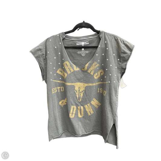 Top Short Sleeve By Clothes Mentor In Multi-colored, Size: L