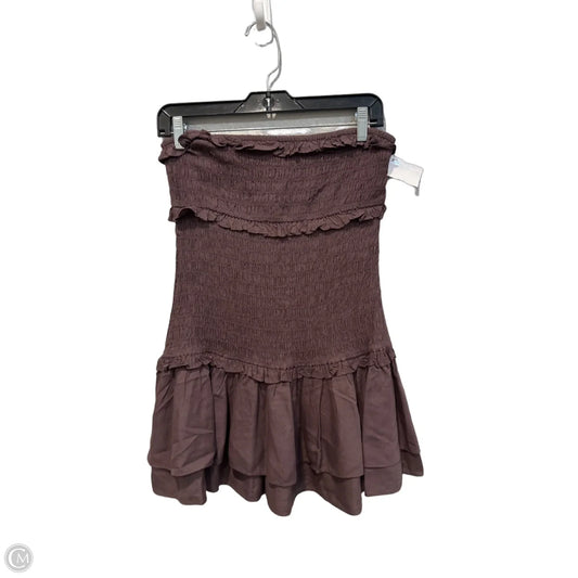Dress Casual Short By American Eagle In Brown, Size: Xs