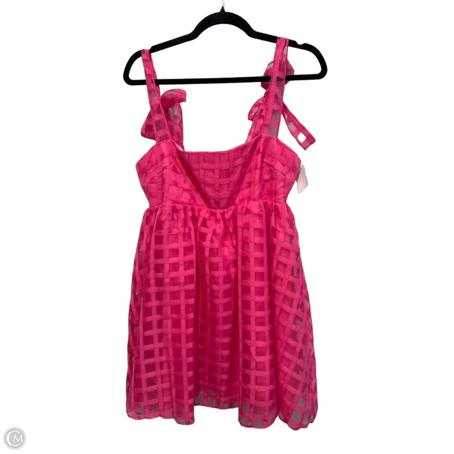 Dress Casual Short By Amanda Uprichard In Pink, Size: M