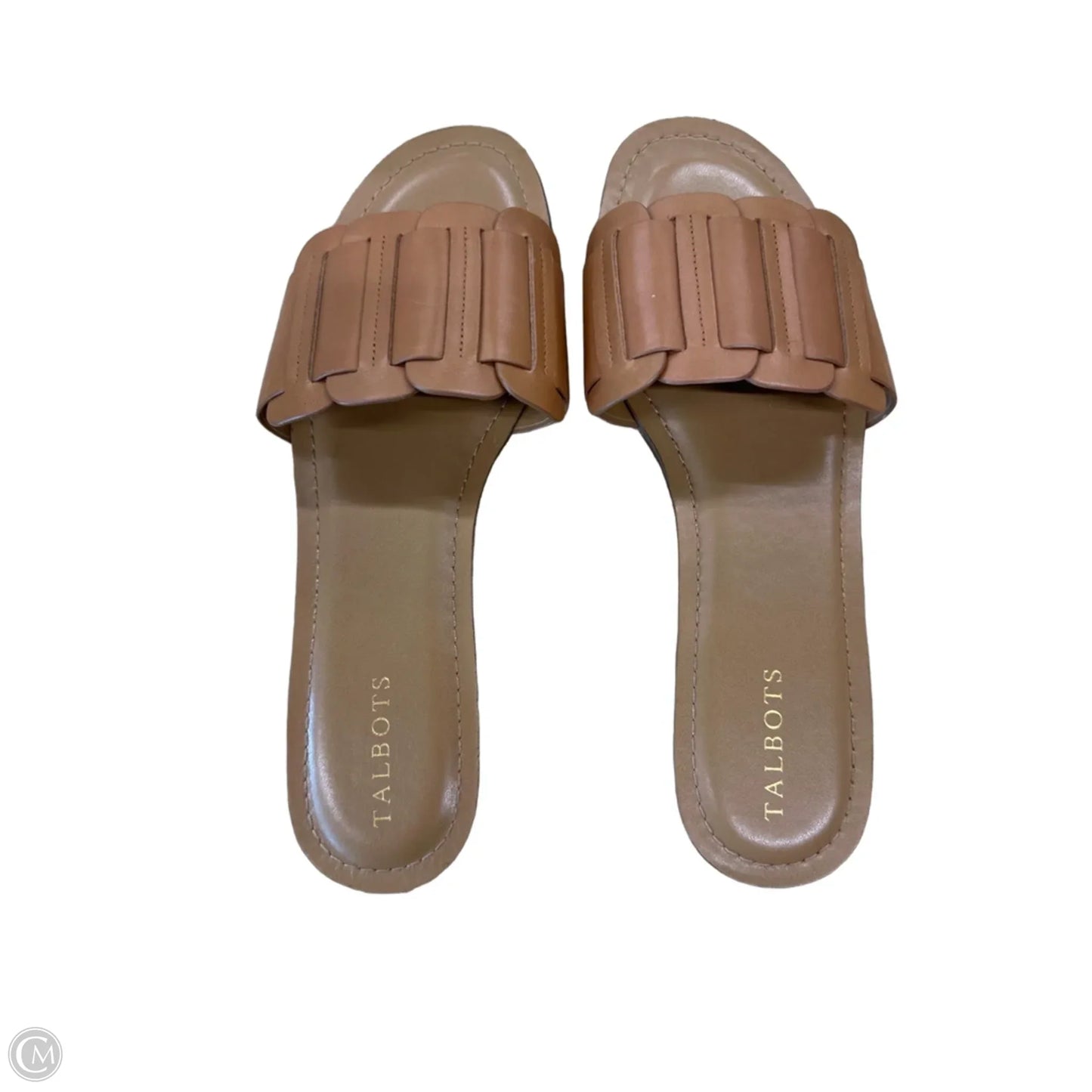 Sandals Flats By Talbots In Brown, Size: 9.5