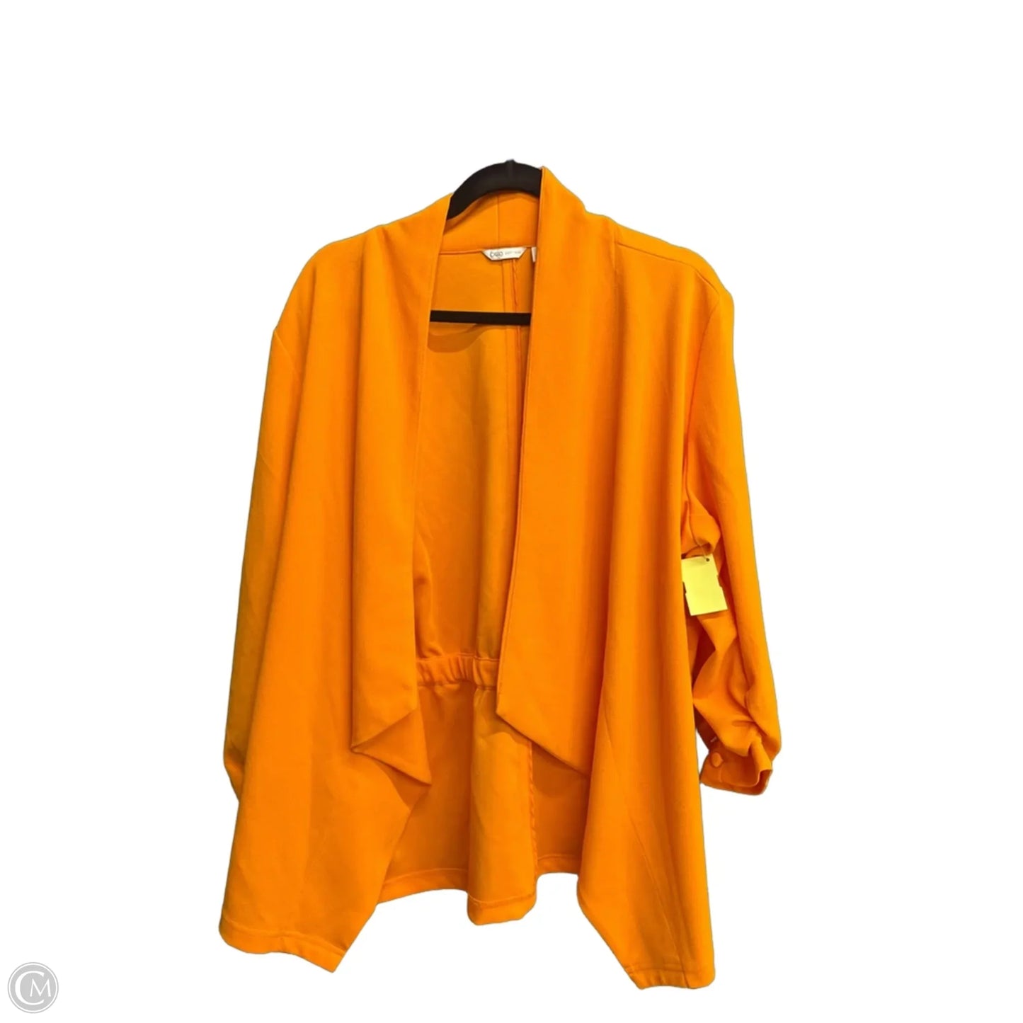 Blazer By Cato In Orange, Size: Xl