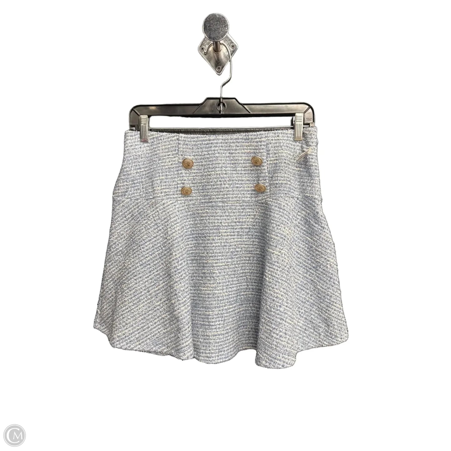 Skirt Mini & Short By Haute Monde In Blue, Size: 8
