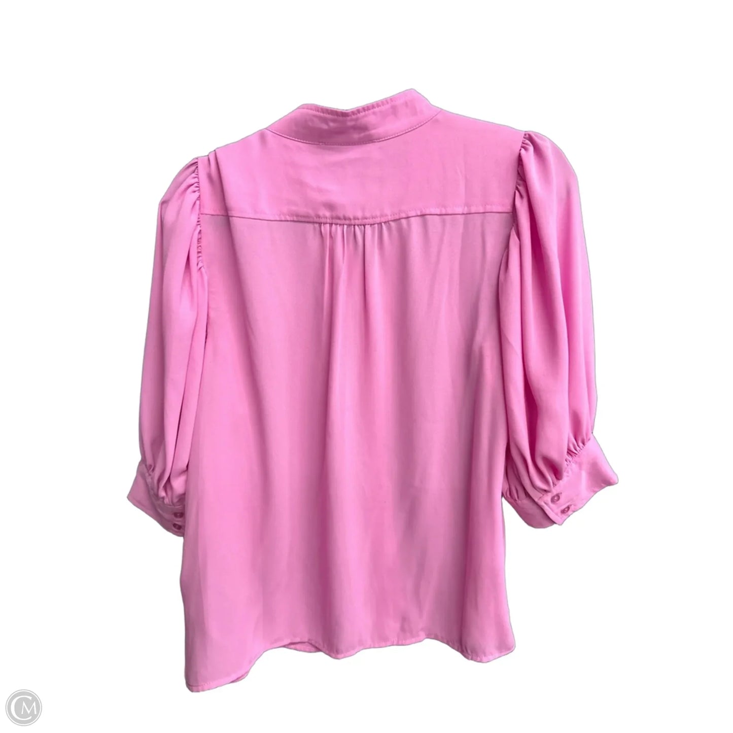 Blouse 3/4 Sleeve By Cece In Pink, Size: M