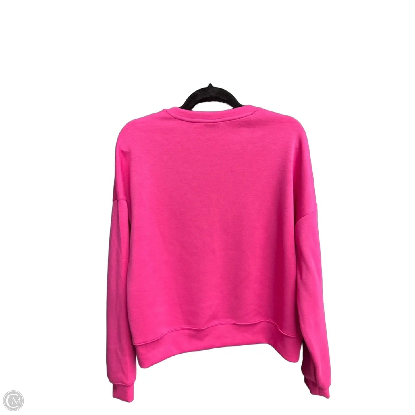 Sweatshirt Crewneck By Scoop In Pink, Size: M