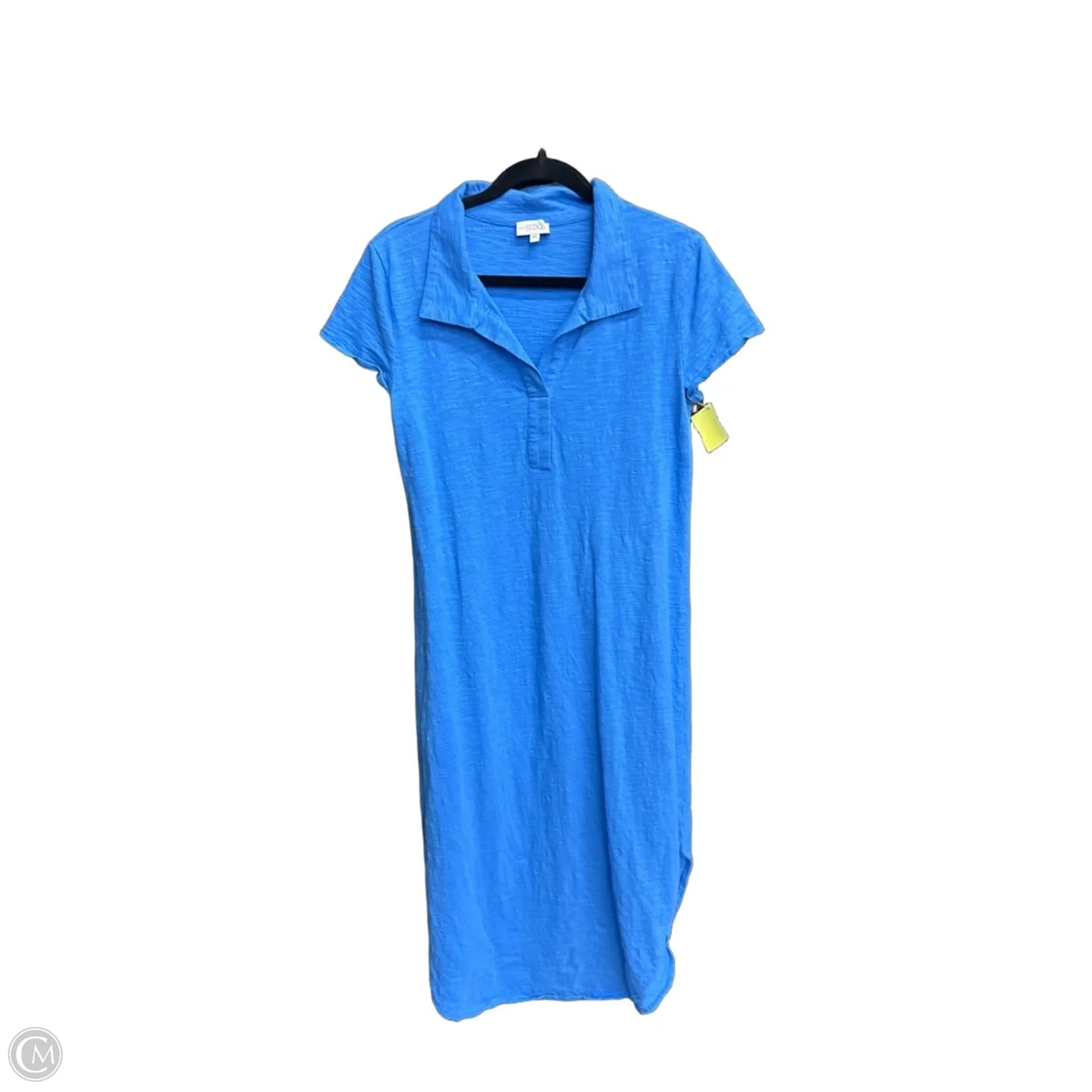 Dress Casual Midi By Clothes Mentor In Blue, Size: Xs