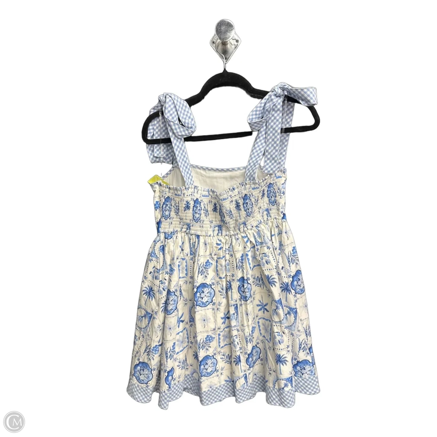 Dress Casual Short By Entro In Blue & White, Size: L