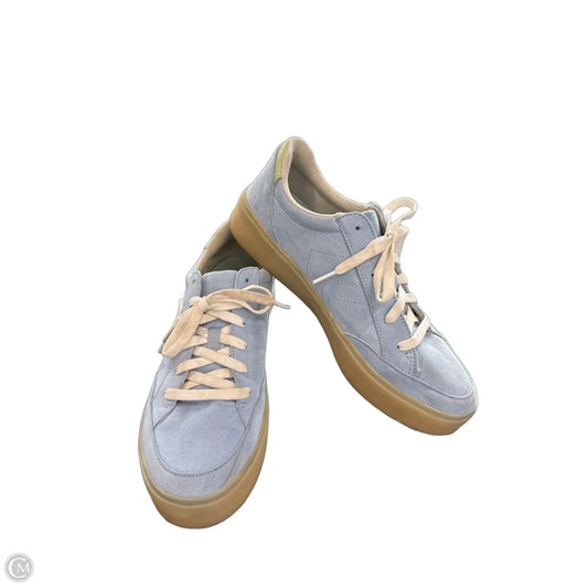 Shoes Sneakers By Dr Scholls In Blue & White, Size: 9
