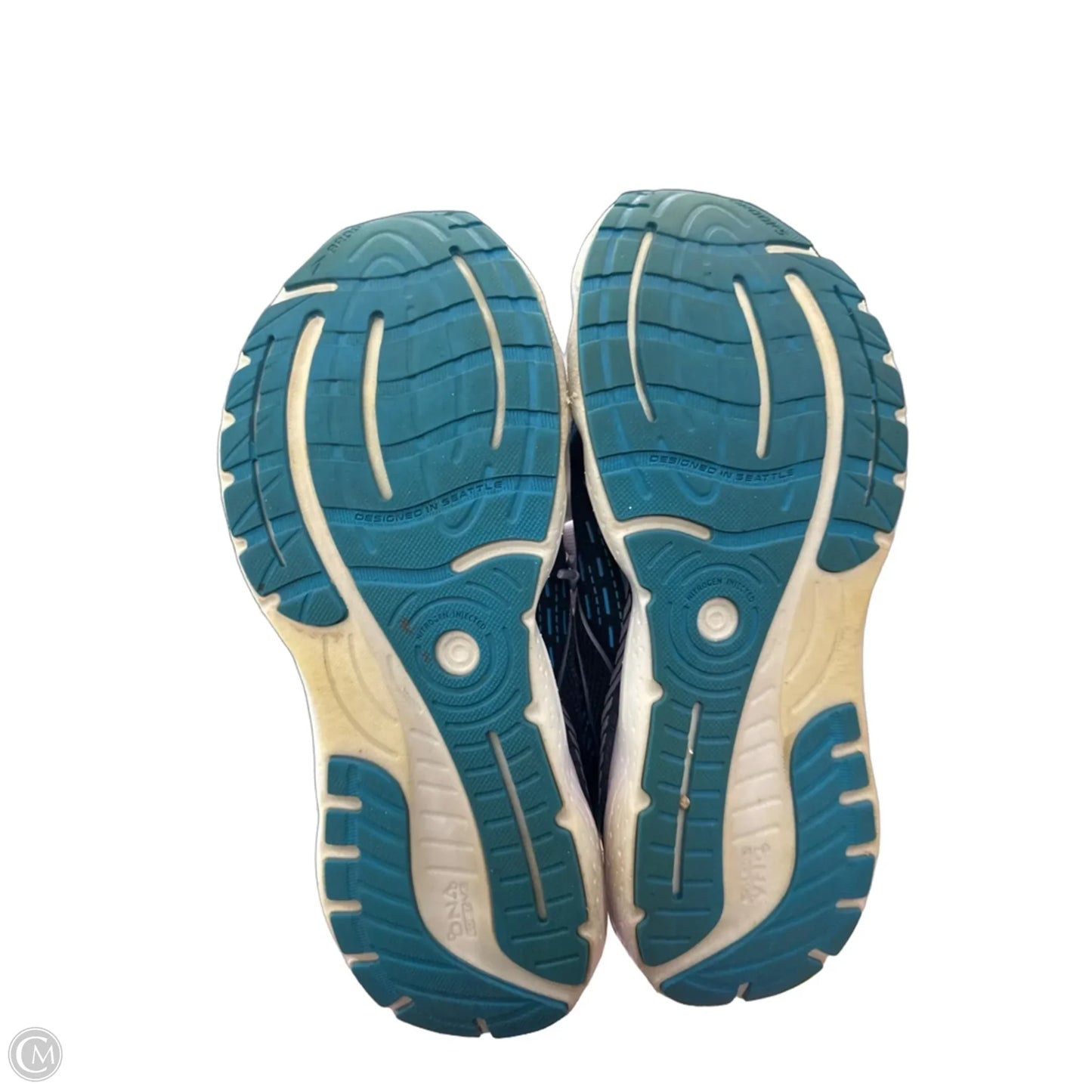 Shoes Athletic By Brooks In Blue, Size: 10.5