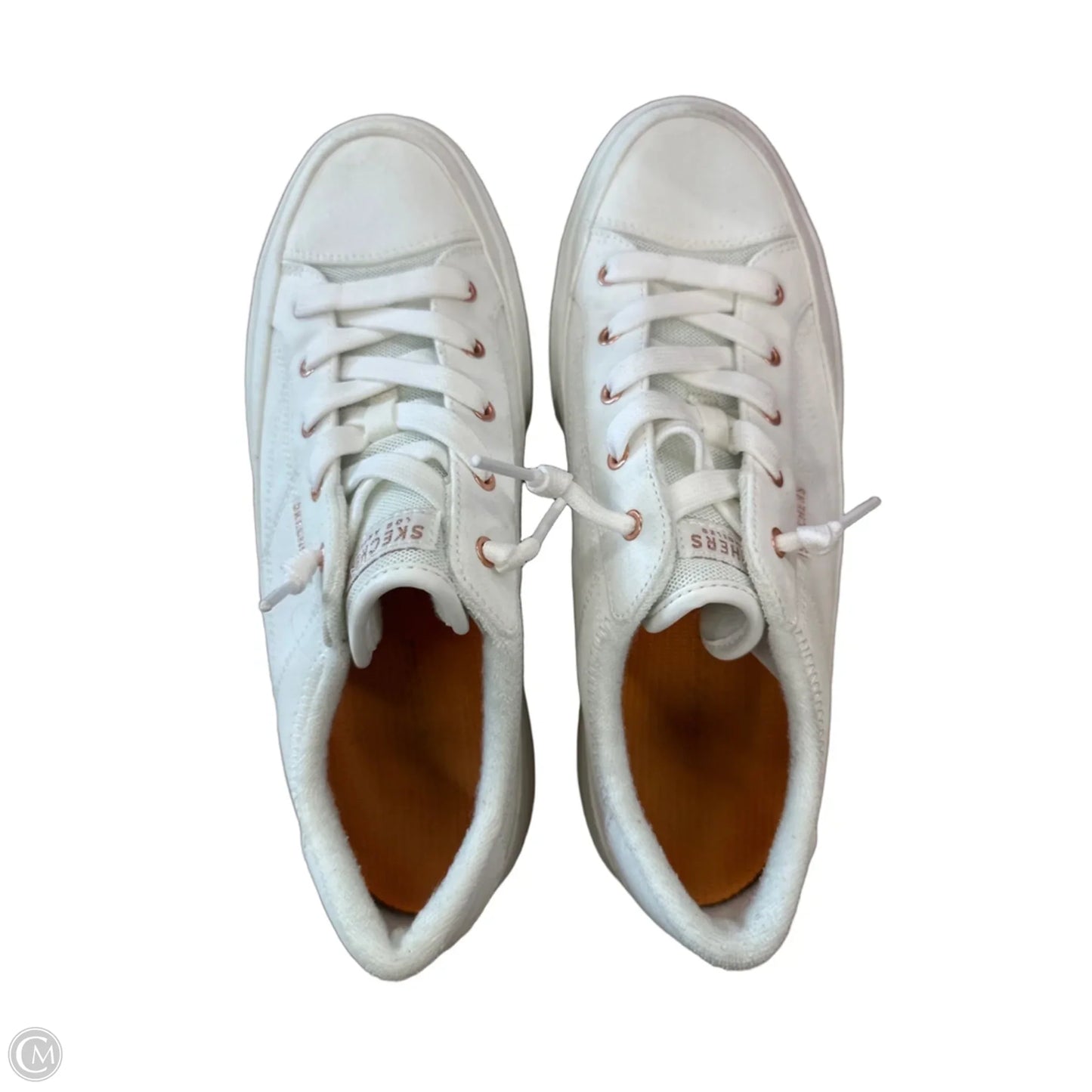 Shoes Sneakers By Skechers In White, Size: 10