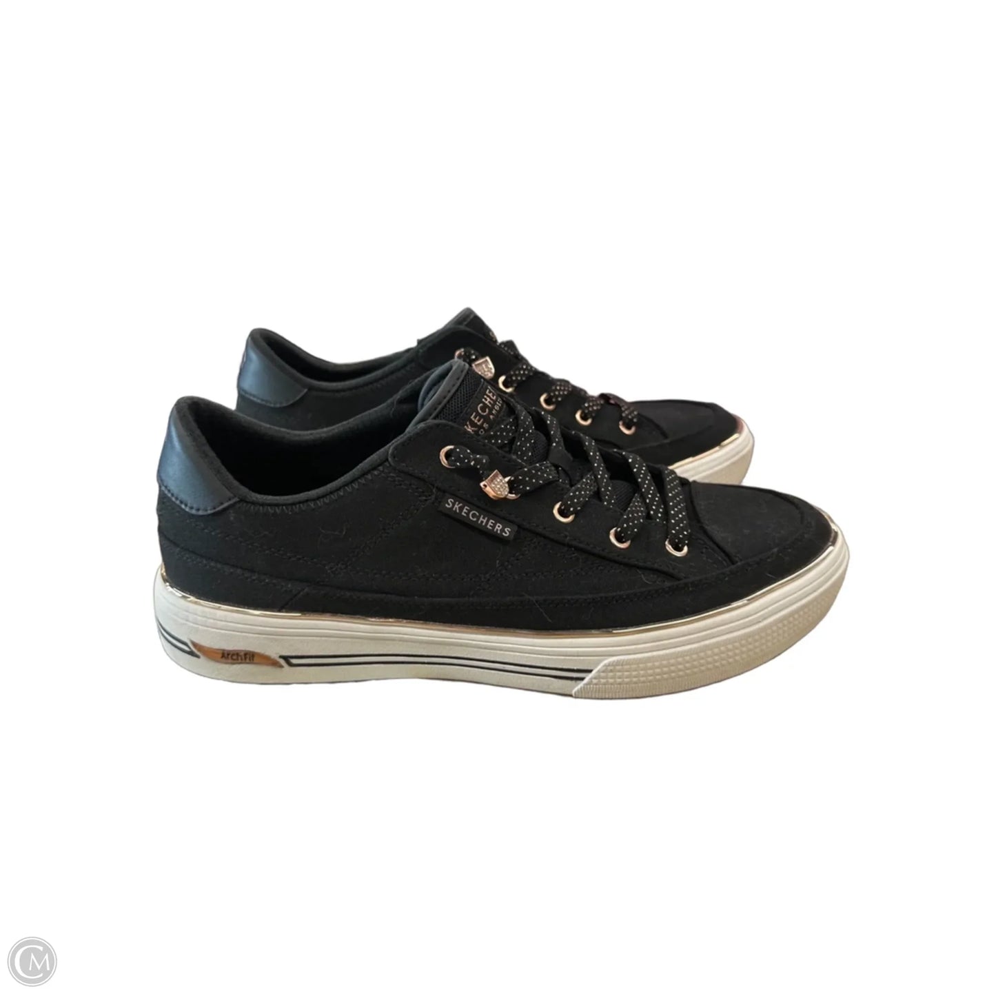 Shoes Sneakers By Skechers In Black, Size: 10