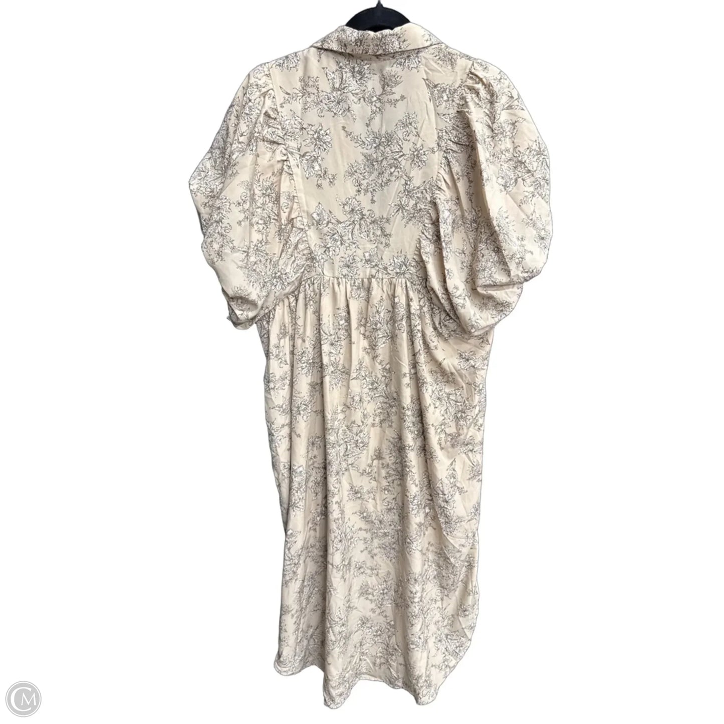 Dress Casual Maxi By Entro In Beige, Size: L