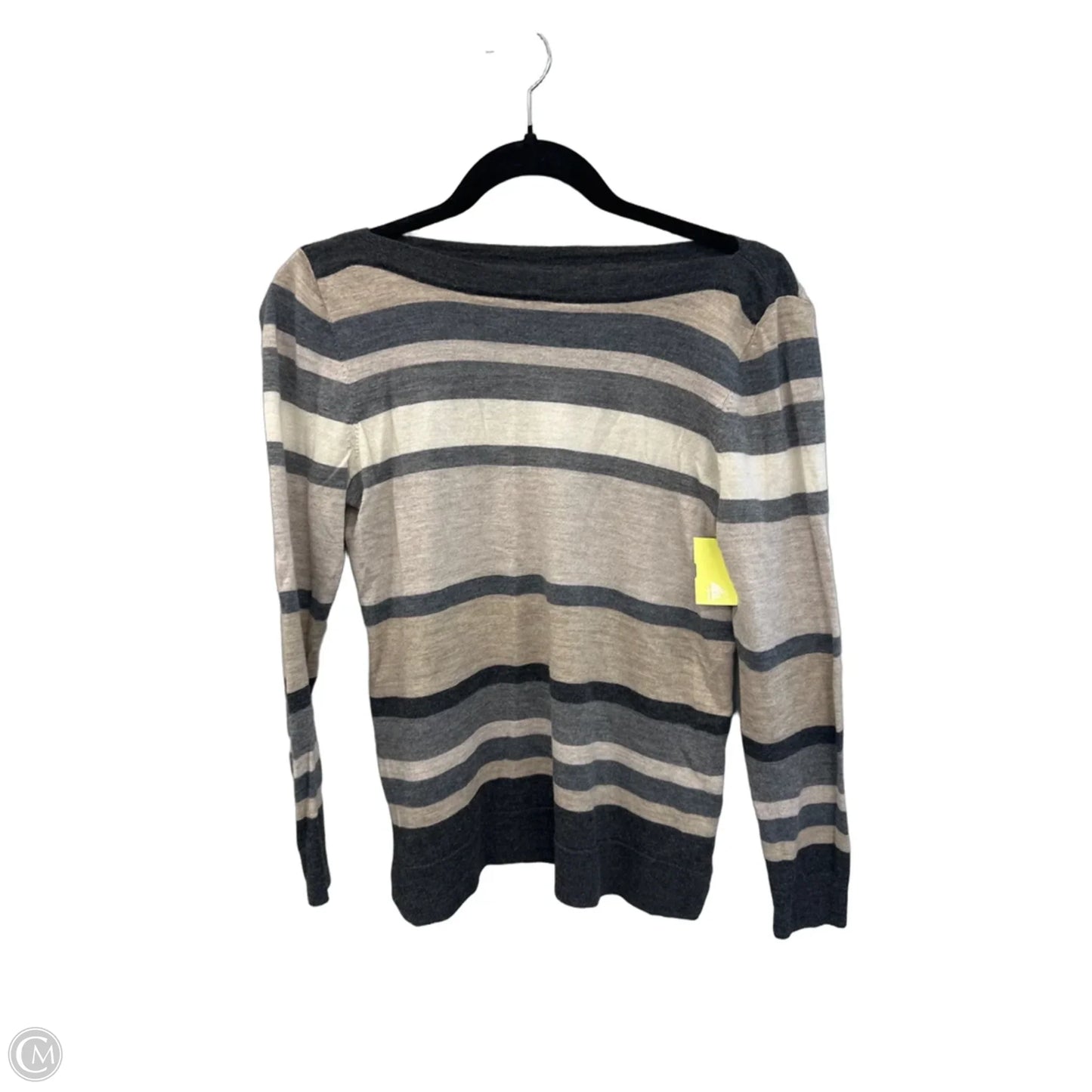 Sweater By Talbots In Striped Pattern, Size: M