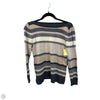 Sweater By Talbots In Striped Pattern, Size: M