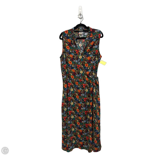 Dress Casual Midi By Anne Klein In Floral Print, Size: M