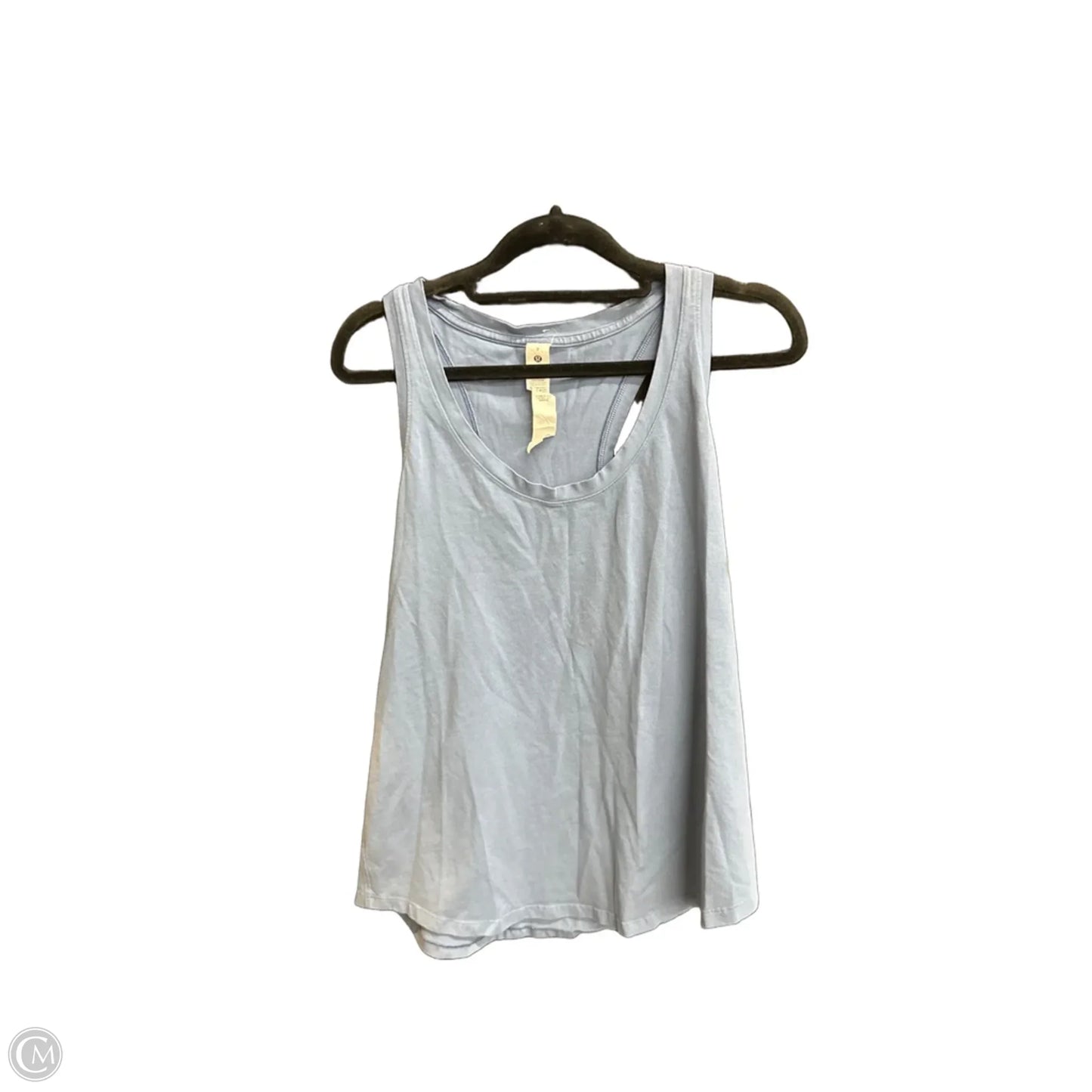 Athletic Tank Top By Lululemon In Grey, Size: M