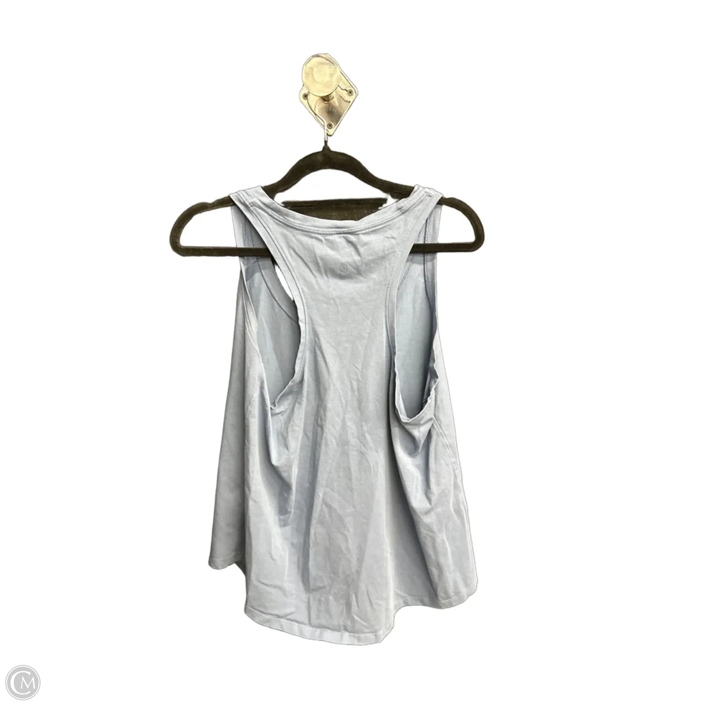 Athletic Tank Top By Lululemon In Grey, Size: M