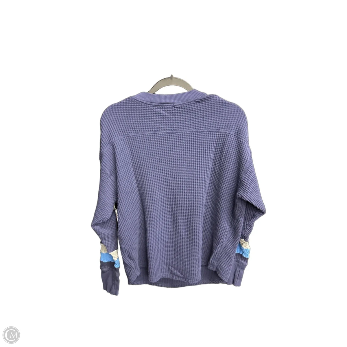 Top Long Sleeve By Aerie In Navy, Size: M