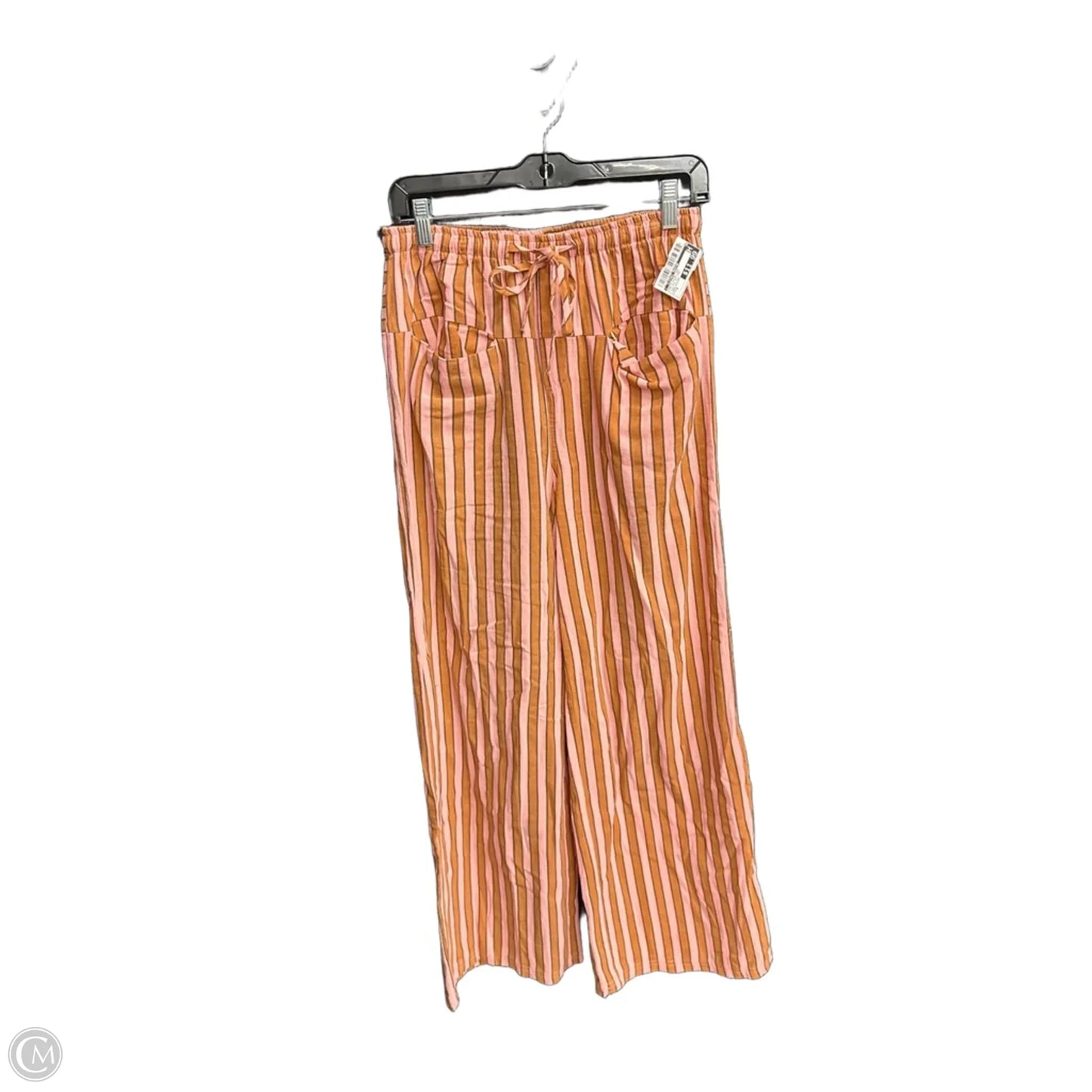 Pants Wide Leg By Clothes Mentor In Striped Pattern, Size: 8