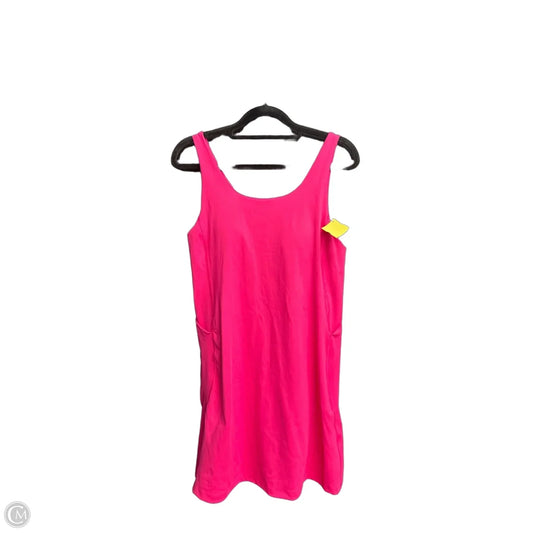Athletic Dress By Tek Gear In Pink, Size: S