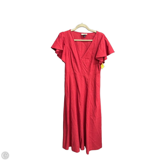 Dress Casual Maxi By Universal Thread In Red, Size: S