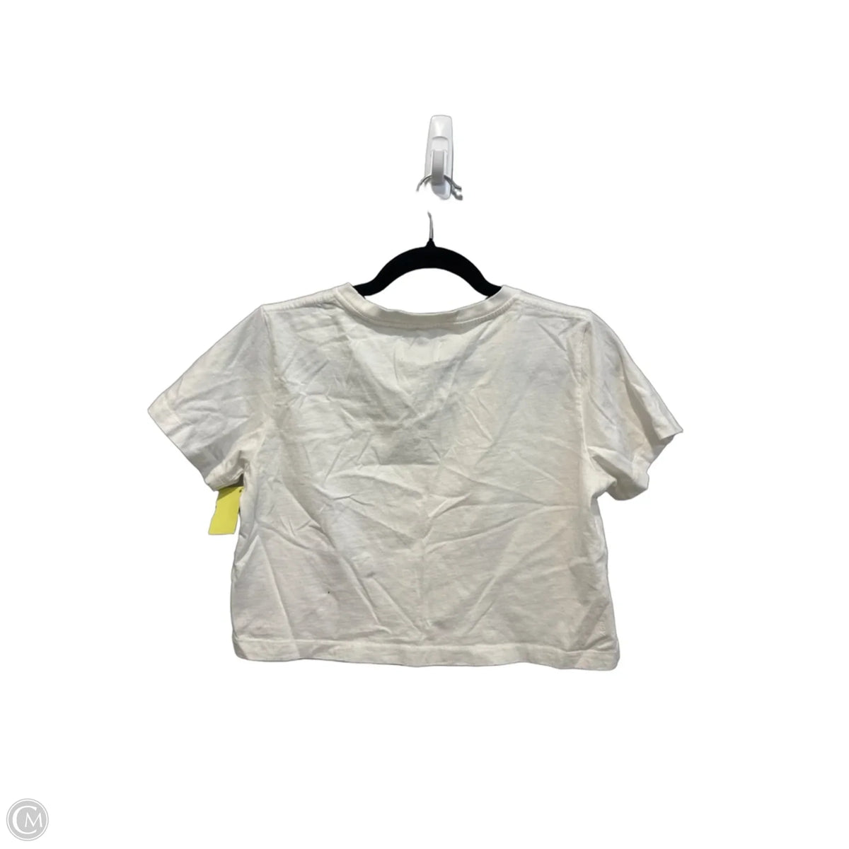 Top Short Sleeve Basic By Clothes Mentor In White, Size: M