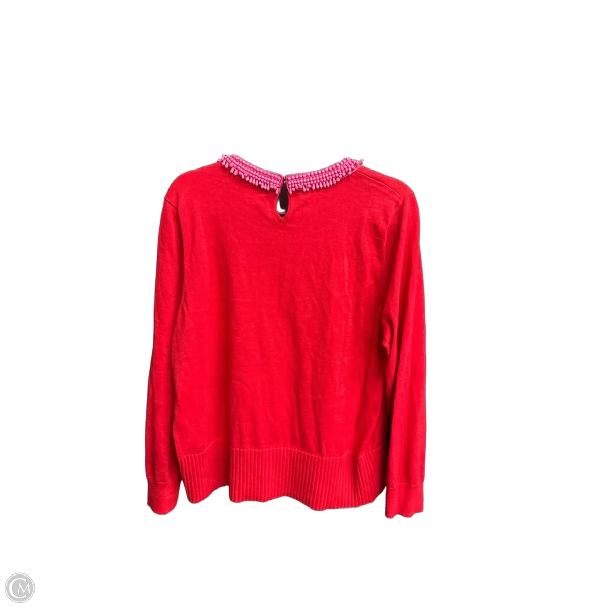 Sweater By Talbots In Red, Size: Xl