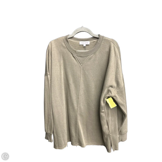 Top Long Sleeve By Pink Rose In Green, Size: 0x