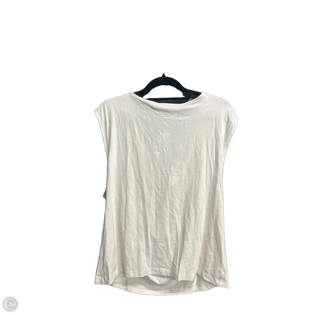 Top Sleeveless By Loft In Beige, Size: M