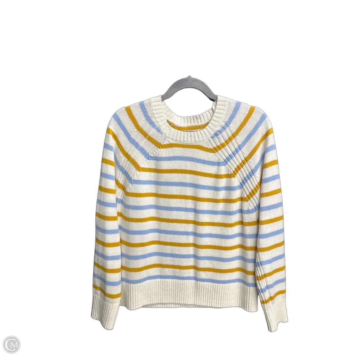 Sweater By Loft In Striped Pattern, Size: S