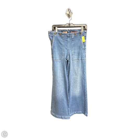 Jeans Wide Leg By Pilcro In Blue Denim, Size: 6