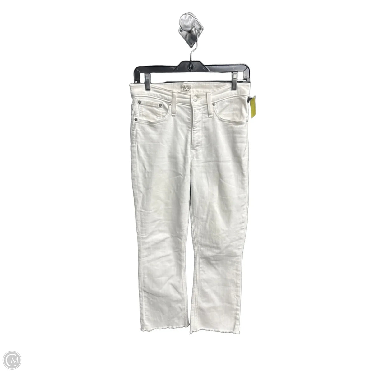 Jeans Boot Cut By J. Crew In White Denim, Size: 4