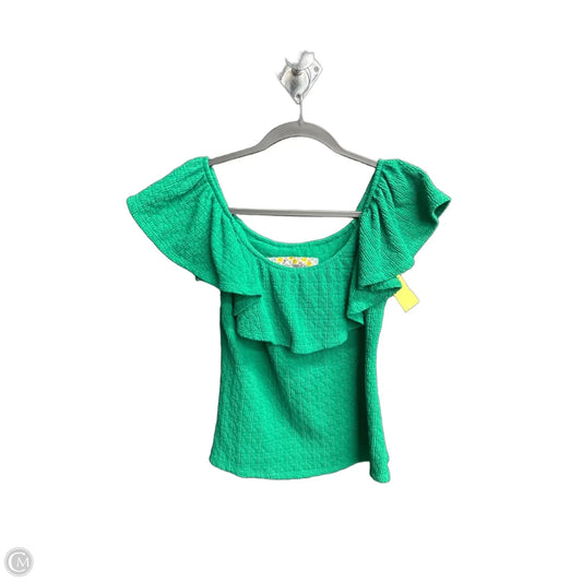 Top Sleeveless By Anthropologie In Green, Size: Xs