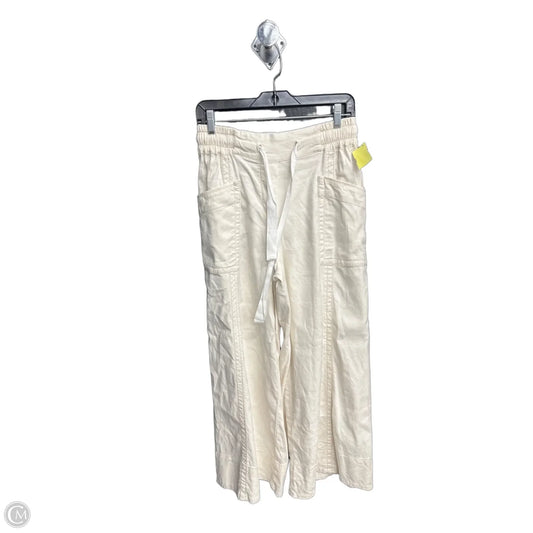 Pants Wide Leg By Maeve In Cream, Size: 0