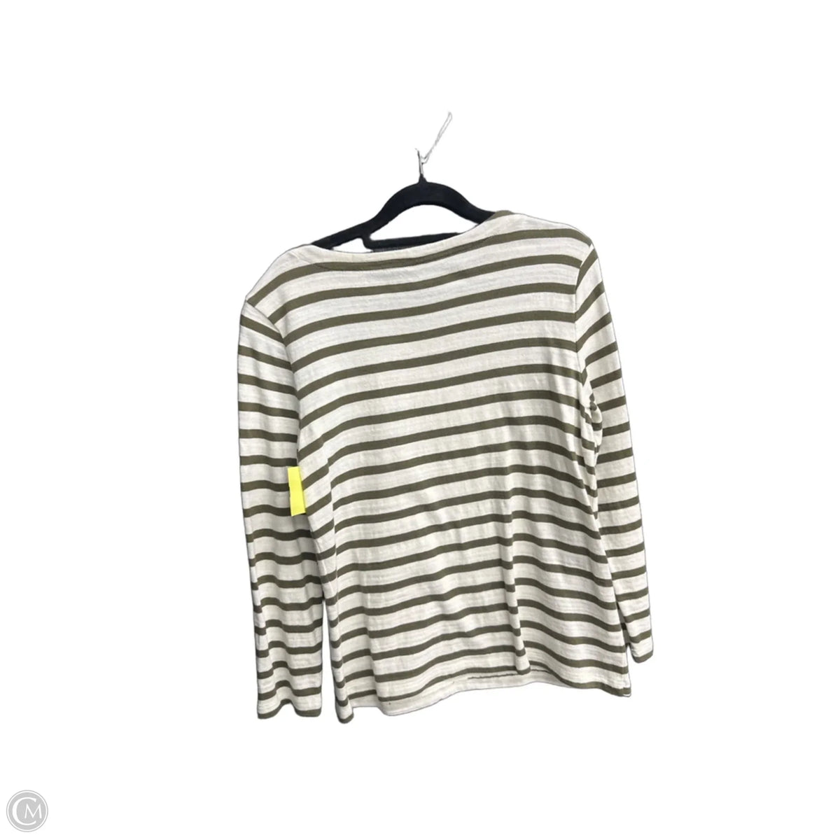 Top Long Sleeve By Loft In Striped Pattern, Size: Sp
