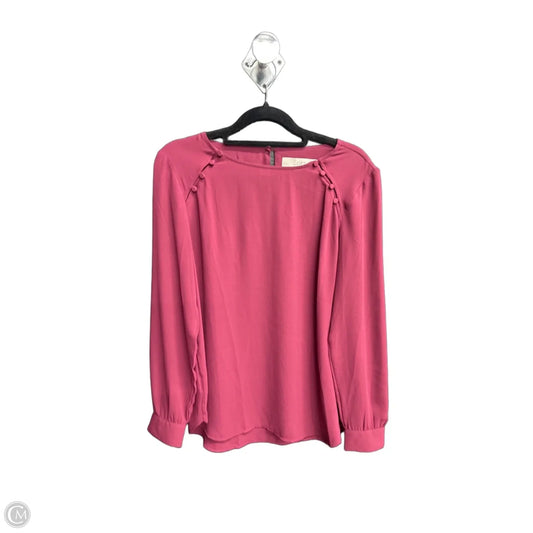 Top Long Sleeve By Loft In Purple, Size: Sp