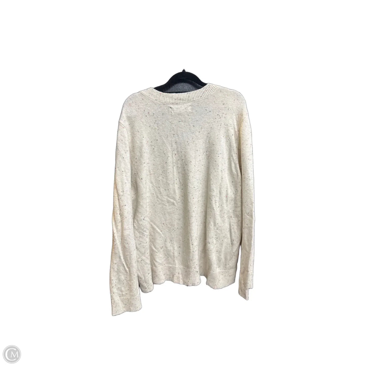 Sweater By Loft In Cream, Size: Xl