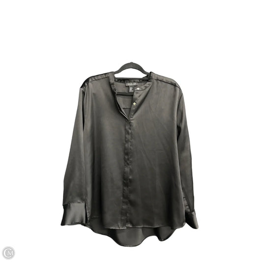 Blouse Long Sleeve By Rachel Zoe In Black, Size: Xl