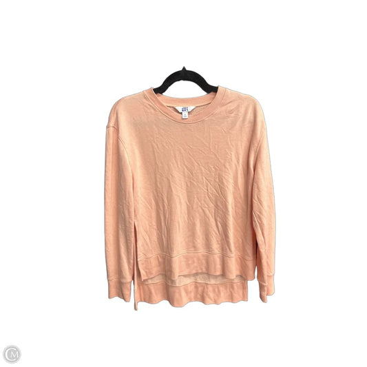 Top Long Sleeve By Joy Lab In Orange, Size: S