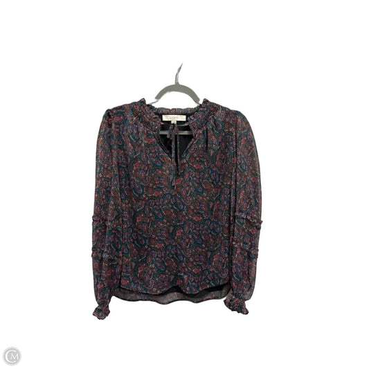 Top Long Sleeve By Loft In Multi-colored, Size: Sp