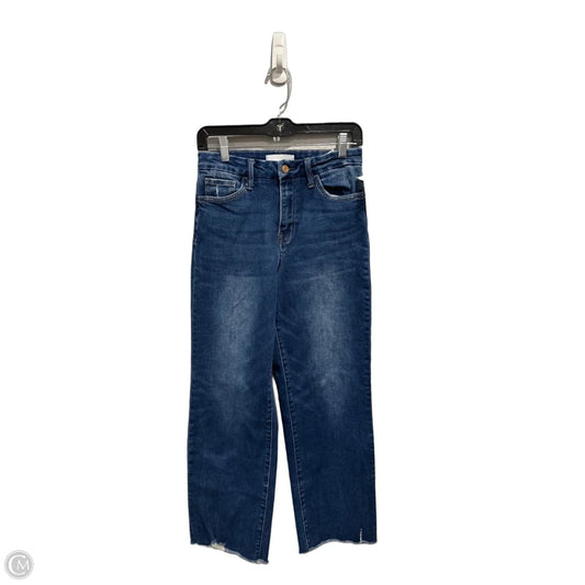 Jeans Flared By Vervet In Blue Denim, Size: 4