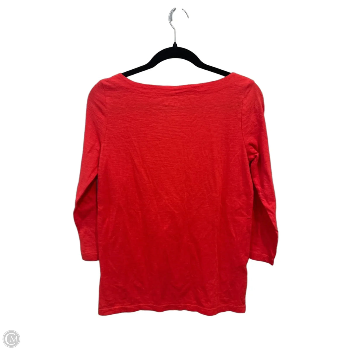 Top Long Sleeve By Loft In Red, Size: S