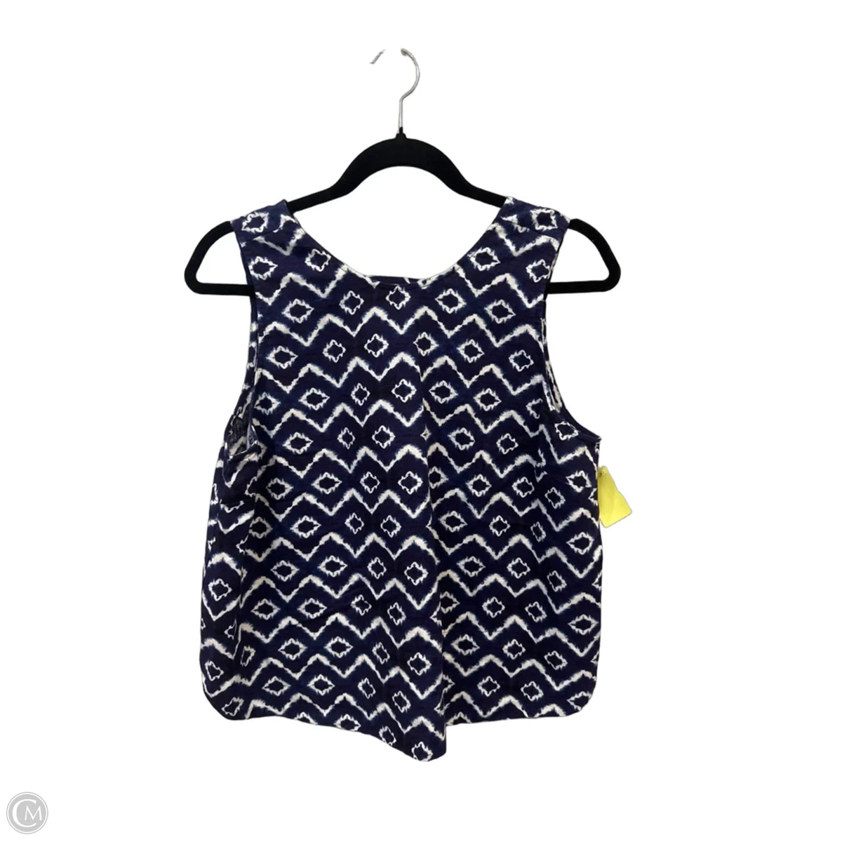 Top Sleeveless By Loft In Blue, Size: S