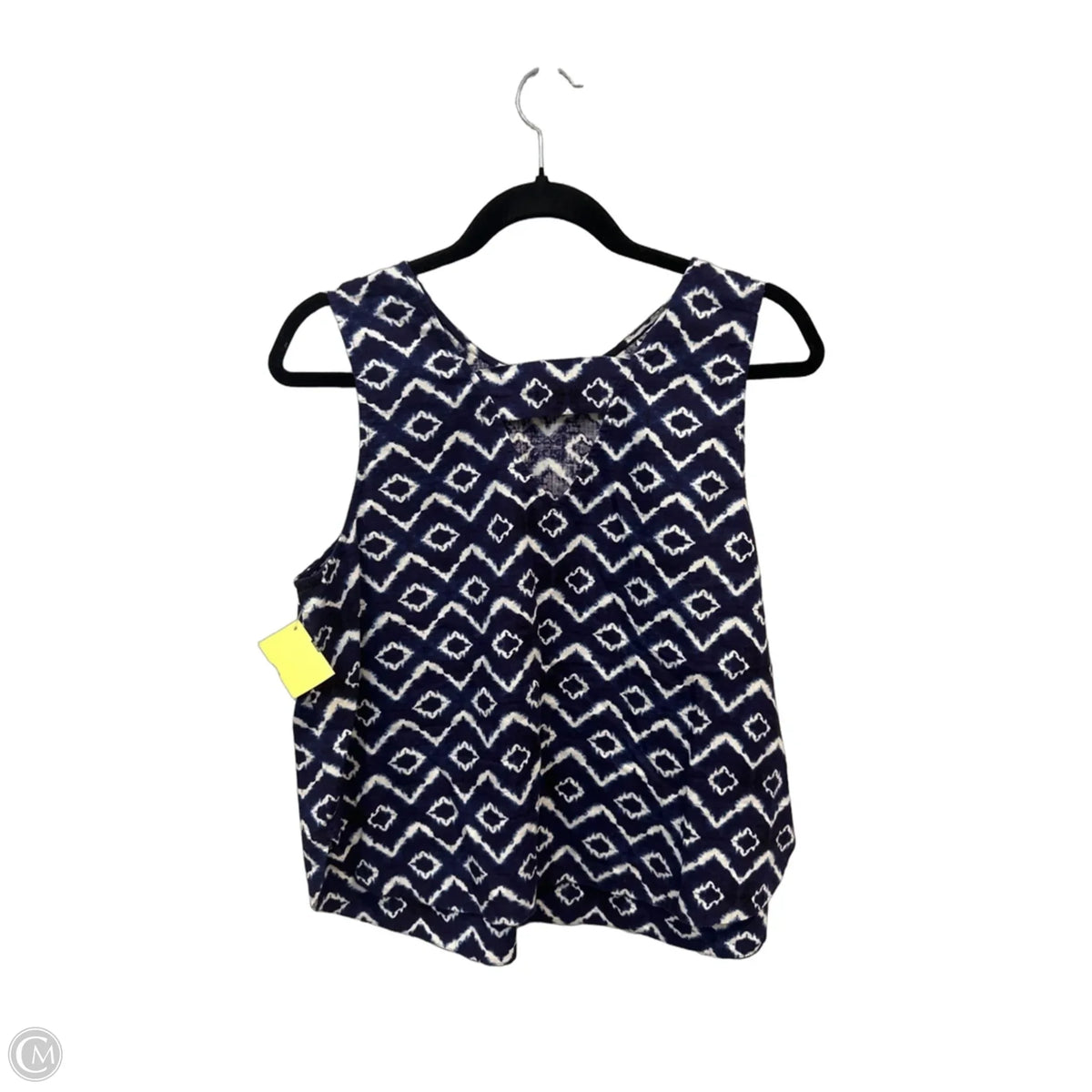 Top Sleeveless By Loft In Blue, Size: S