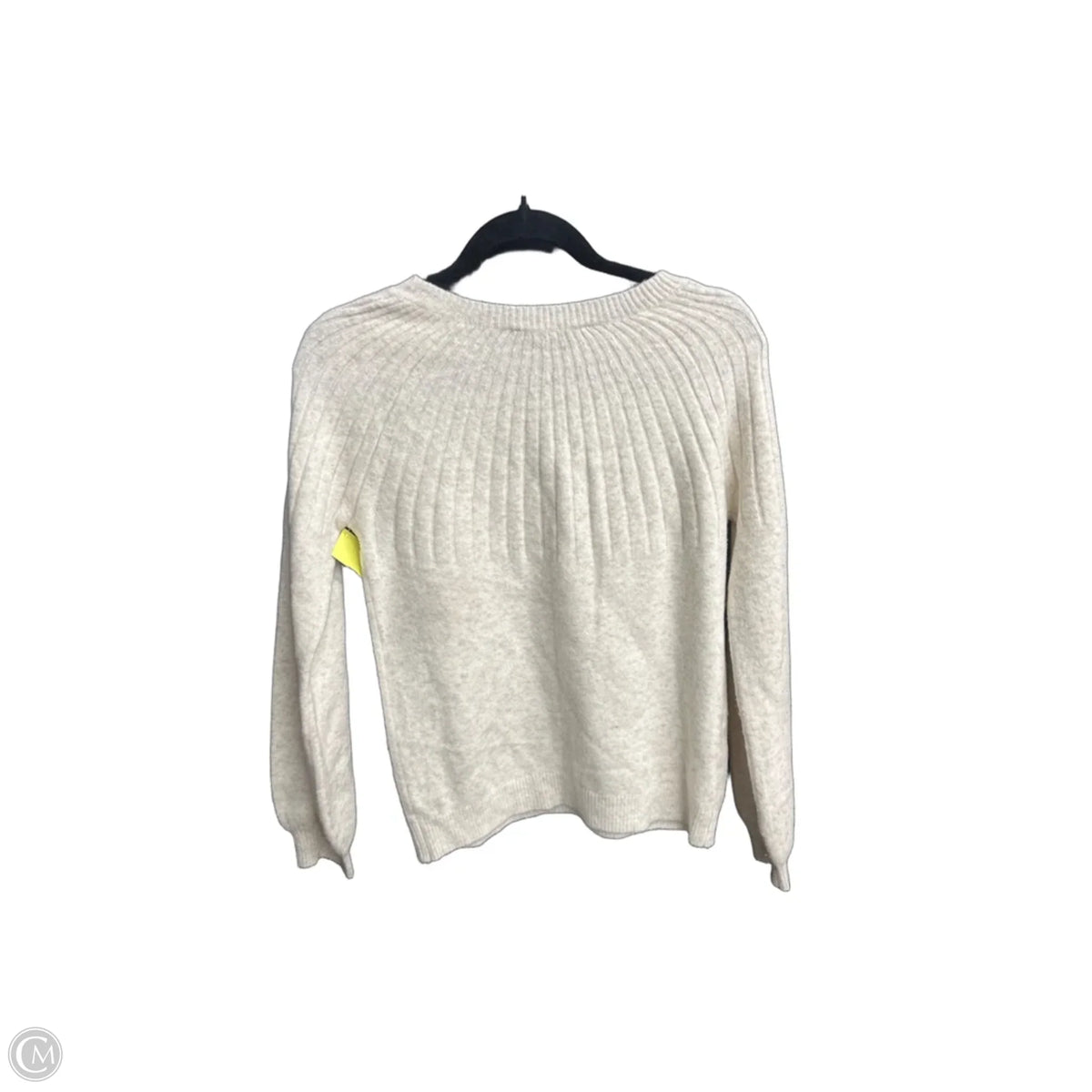 Sweater By Loft In Cream, Size: Xs