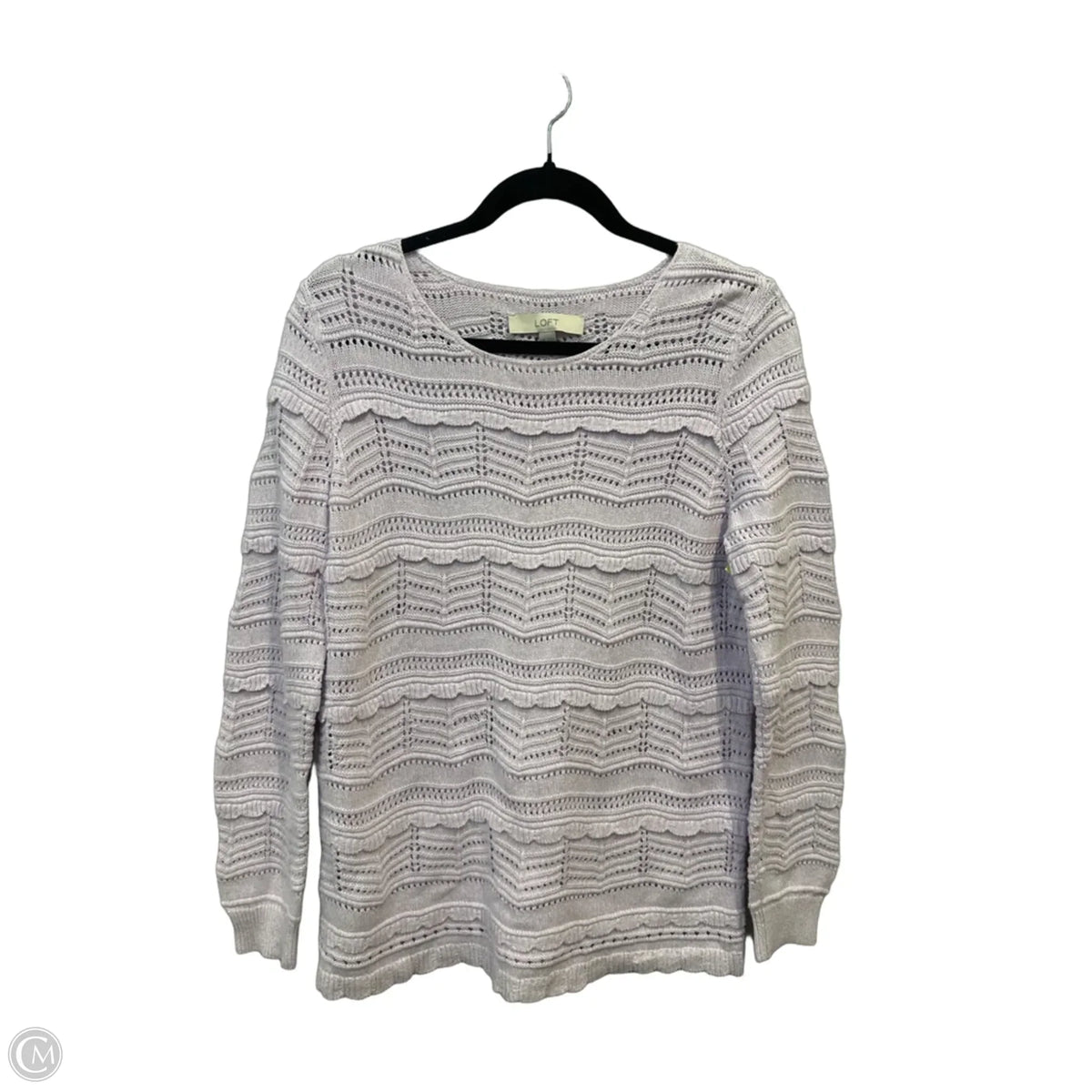 Sweater By Loft In Purple, Size: M