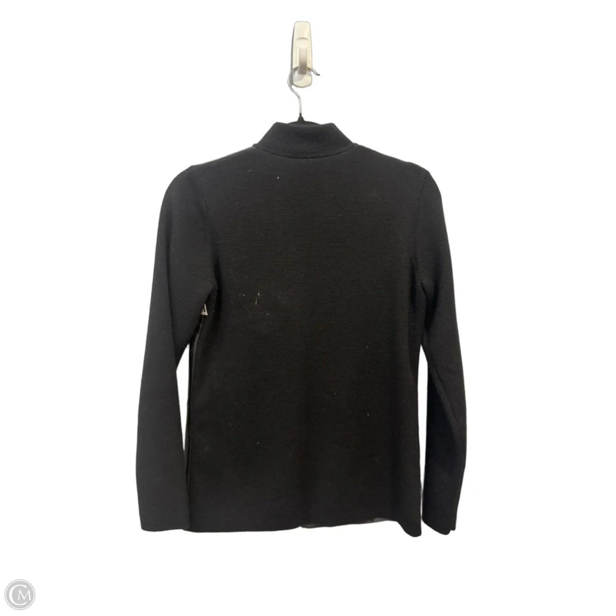 Jacket Leather By Clothes Mentor In Black, Size: S